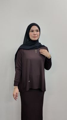 Keyla Set in Belgium Choco