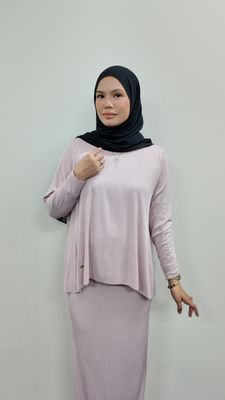 Keyla Set in Baby Pink