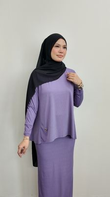 Keyla Set in Dark Wisteria