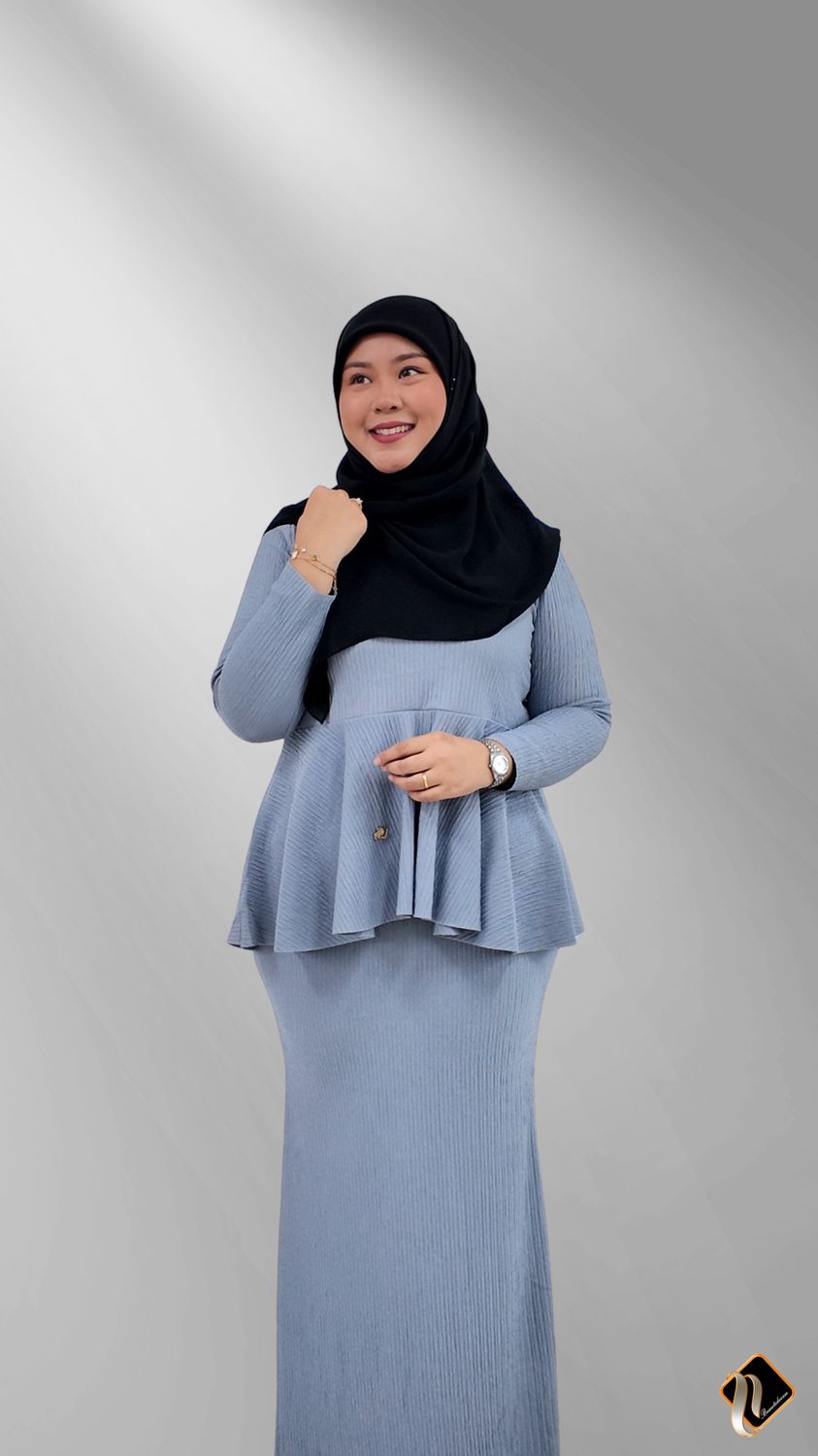 Olivia Set in Blue Powder