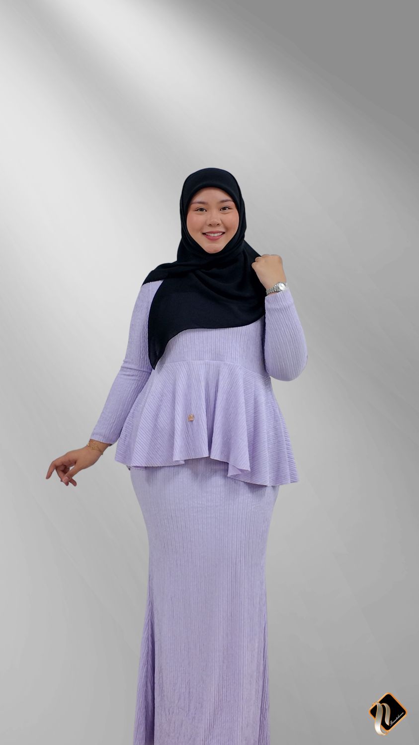 Olivia Set in Pale Lilac