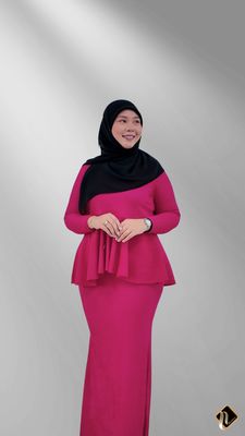 Olivia Set in Hot Pink