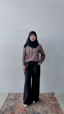 Serena Blouse in Deep Nude