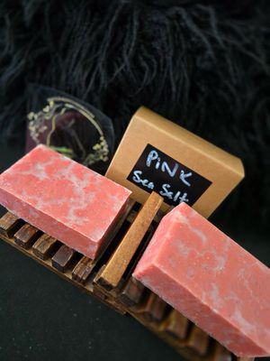 PINK SEA SALT ORGANIC SOAP