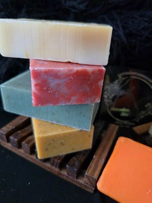 NINE (9) ORGANIC SOAP COLLECTION