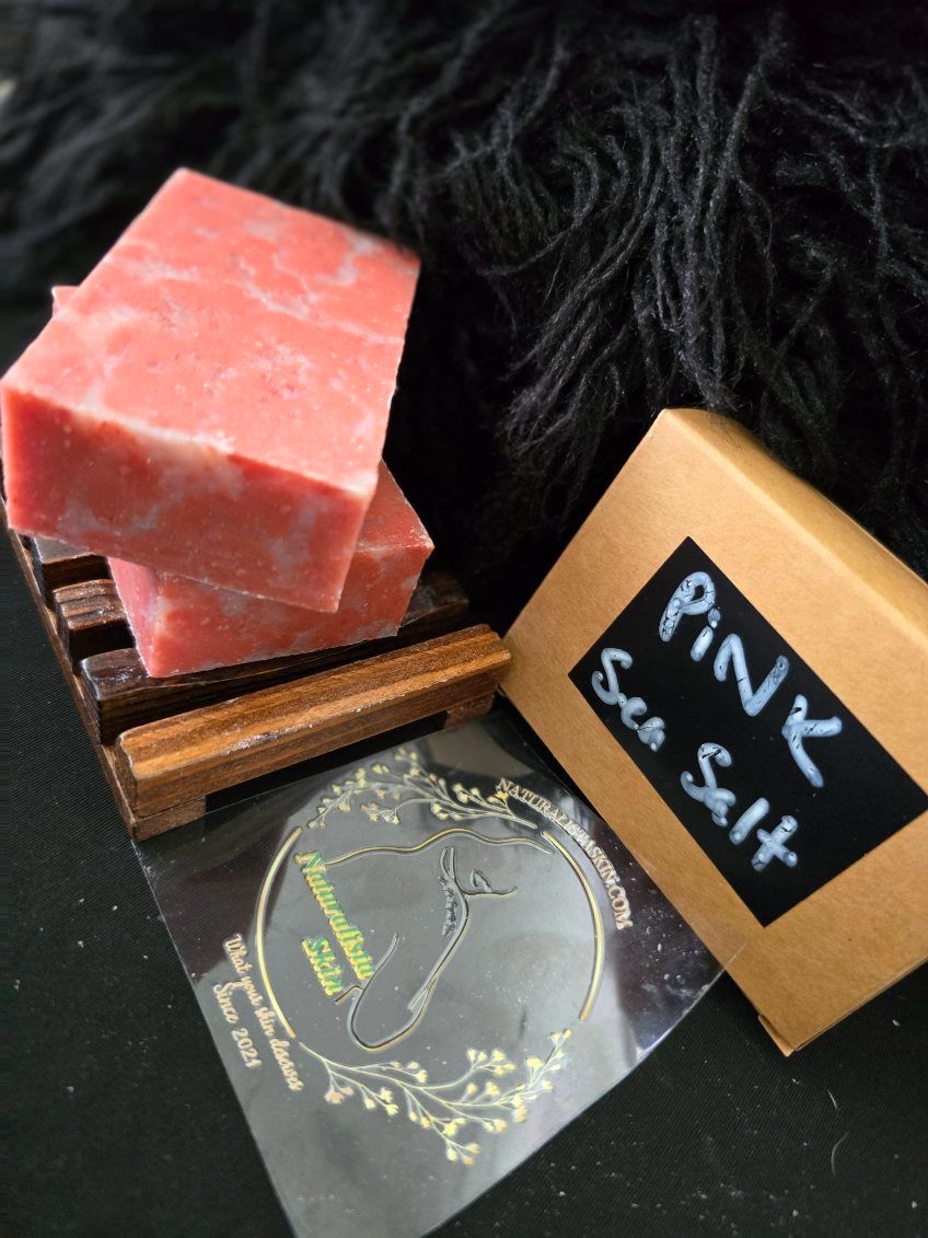 PINK SEA SALT ORGANIC SOAP