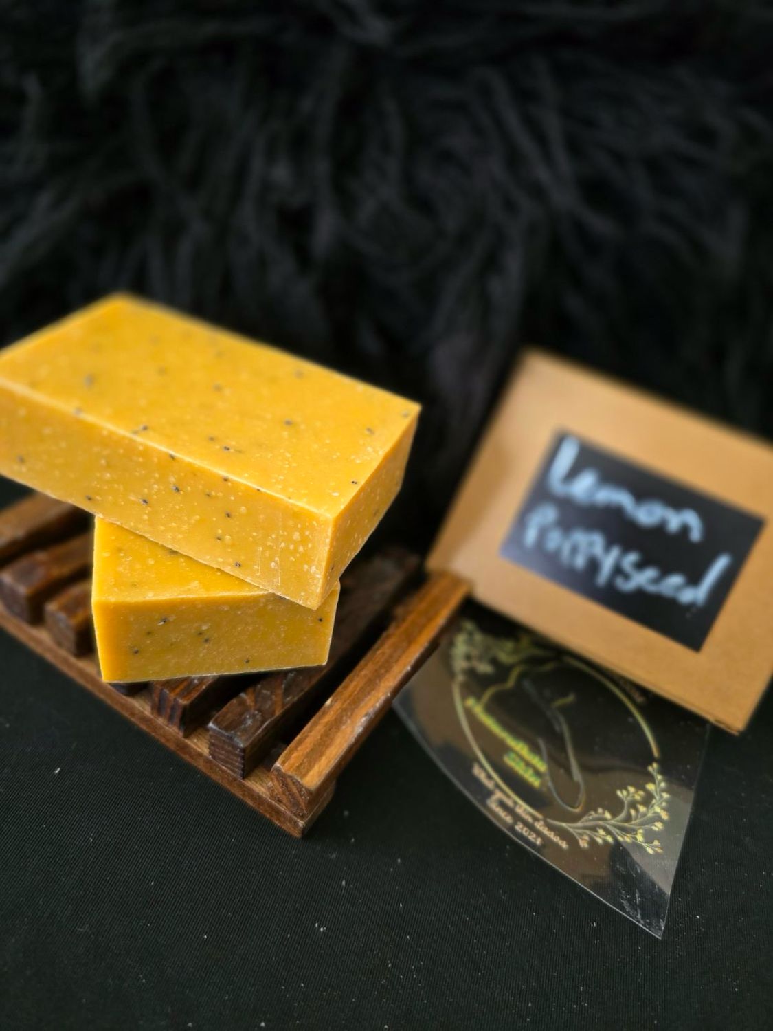 LEMON POPPYSEED ORGANIC SOAP