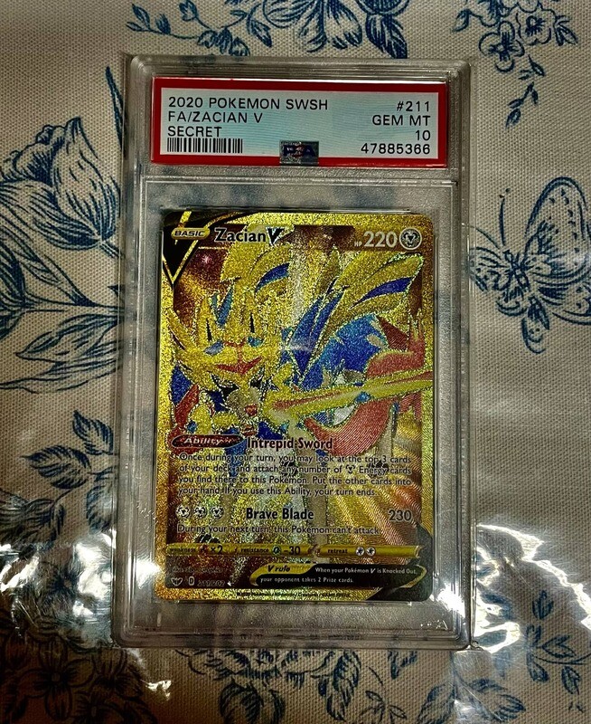 PSA 10 Full Art Zacian V
