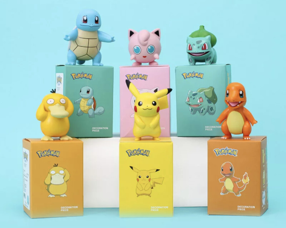 Pokemon PVC  Display set
