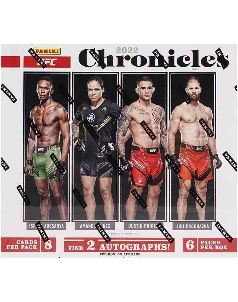 2022 Panini UFC Chronicles Hobby Box