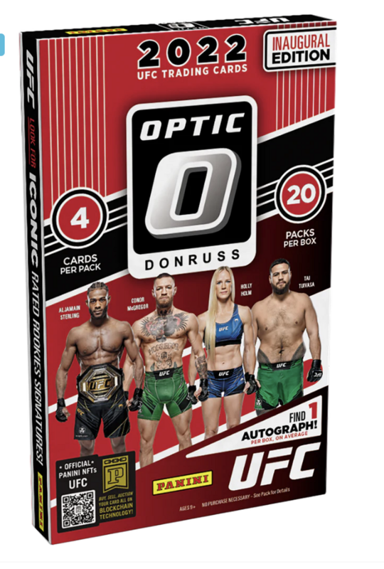 Live break 2022 Donruss Optic UFC - Hobby Box