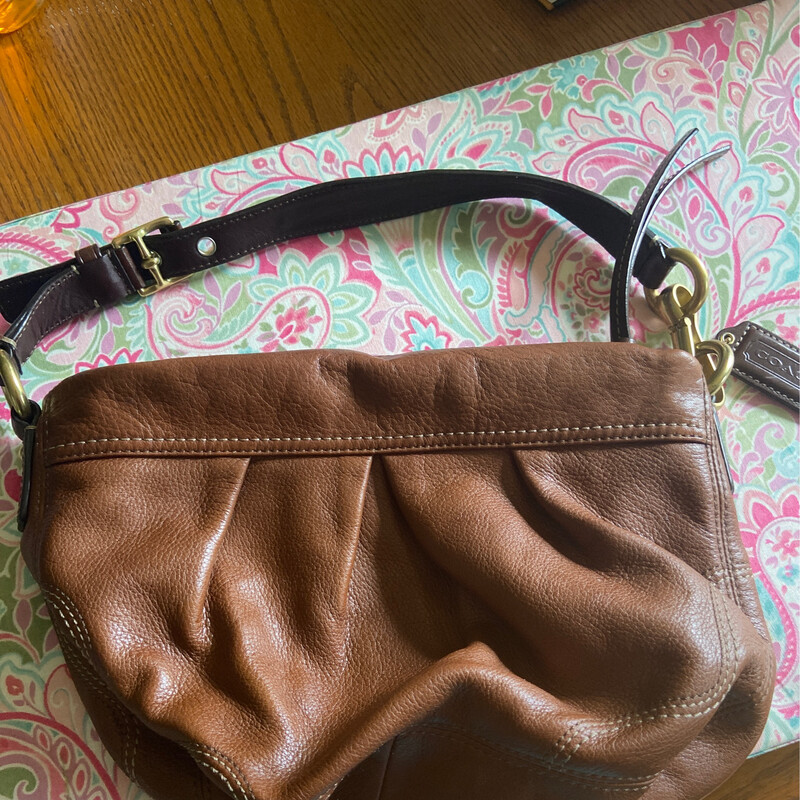 Small Used Leather Coach Purse