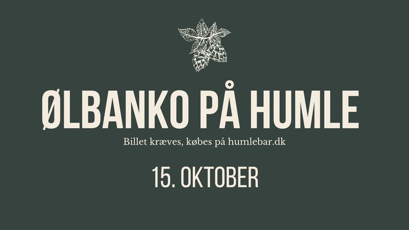 15.10.2025 ØLBANKO på Humle (oktober)