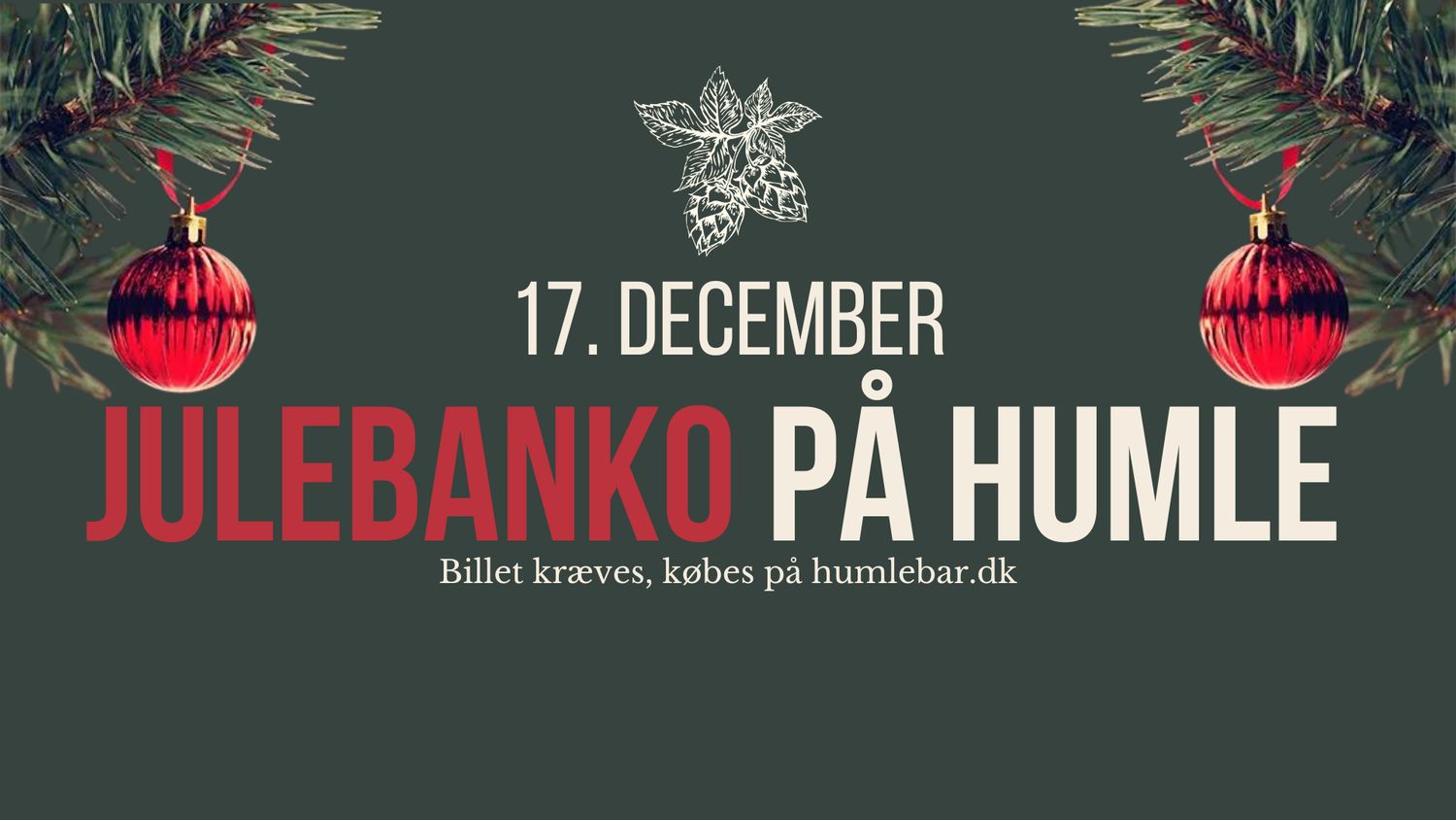 17.12.2025 JULEBANKO på Humle (december)