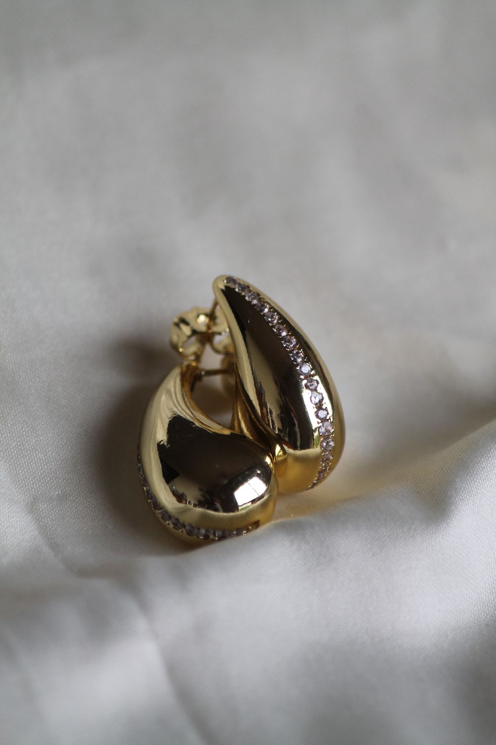 Golden Bean Earrings