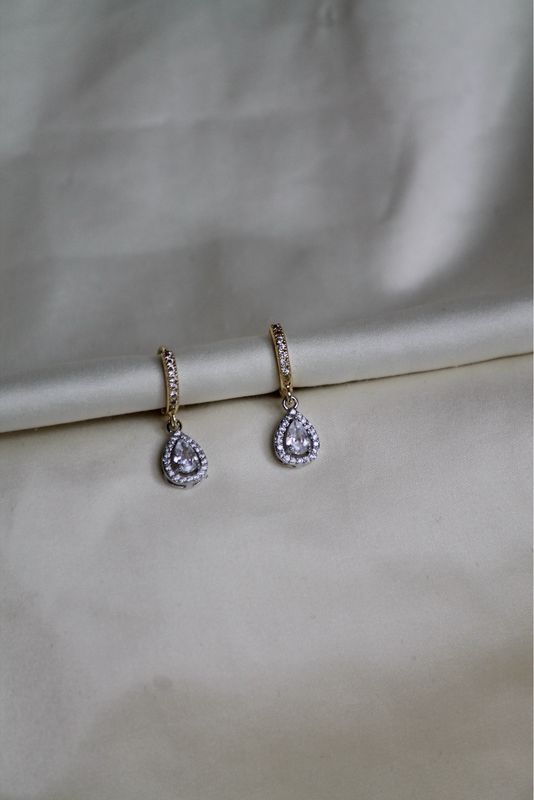 Pearl Diamond Dangles