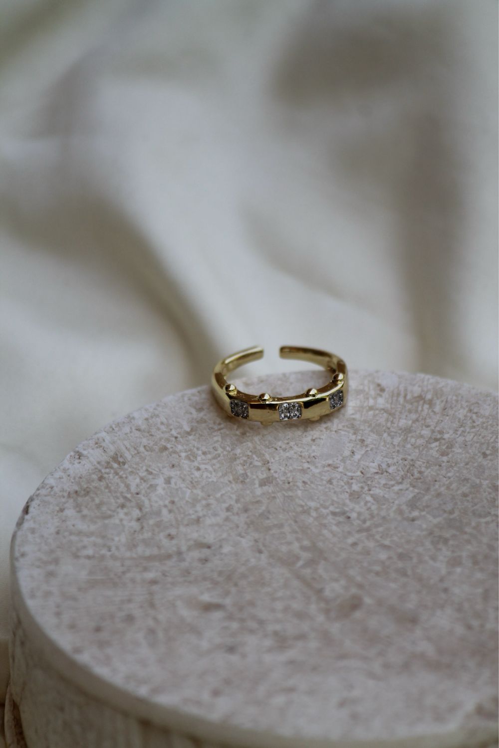 Tri Baguette Ring