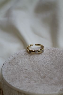 Tri Baguette Ring