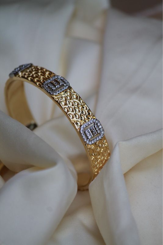 Trio Baguette Bangle
