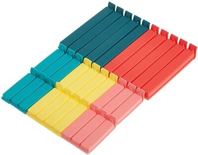 IKEA BEVARA Verschlussklemmen 30er Set Klemmen Verschluss