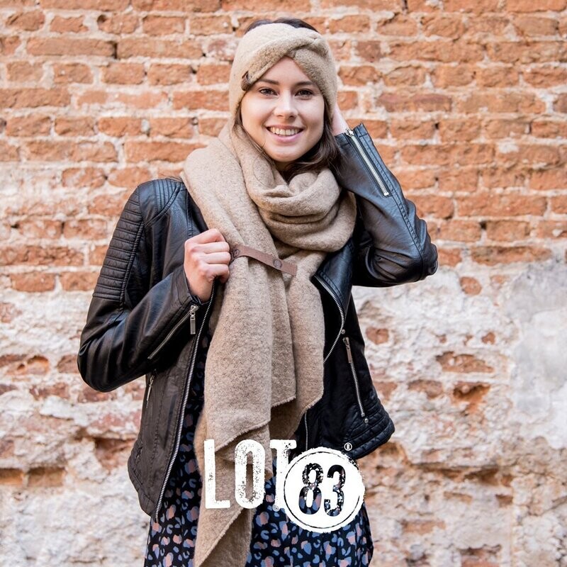 Schal "Fem" Farbe Camel