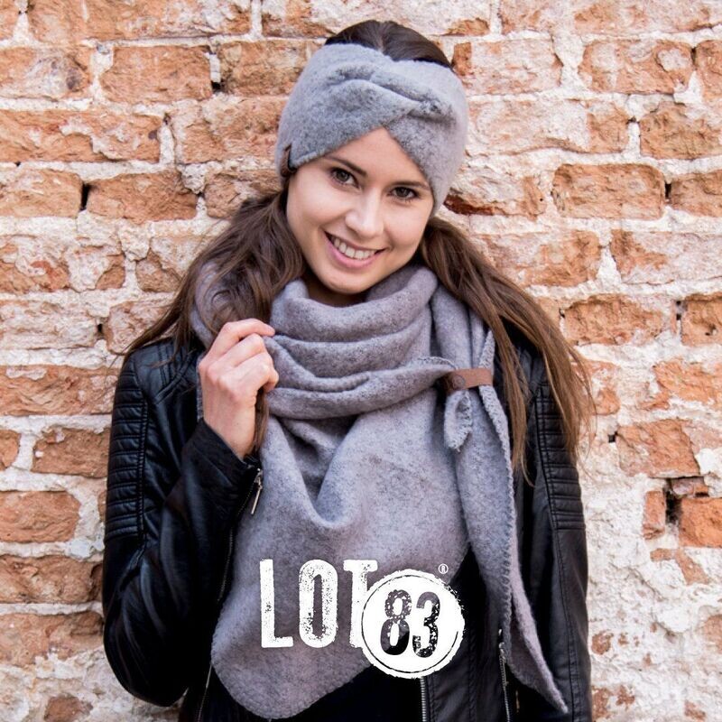 Haarband Pip Hellgrau