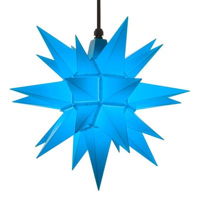 A4e Stern (d = ca. 40 cm) Blau Kunststoff A4e Stern (d = ca. 40 cm) Blau Kunststoff