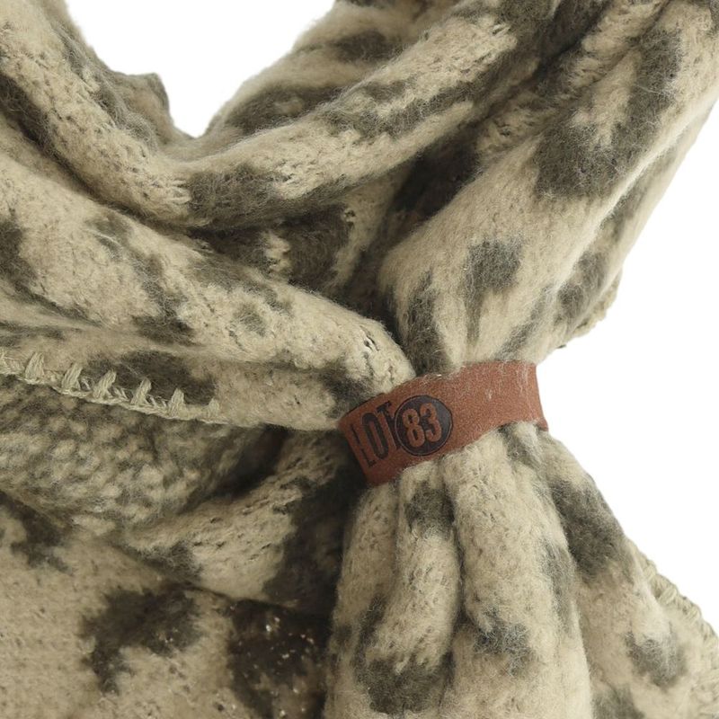 Dreieckstuch "Nina Leopard" Beige