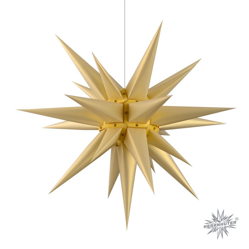 I6 Stern (d = ca. 60 cm) Edition Natur 2025: Perlmutt Gold