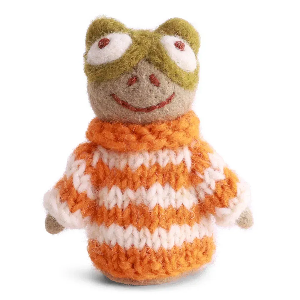 Neu! Fingerpuppe Frosch