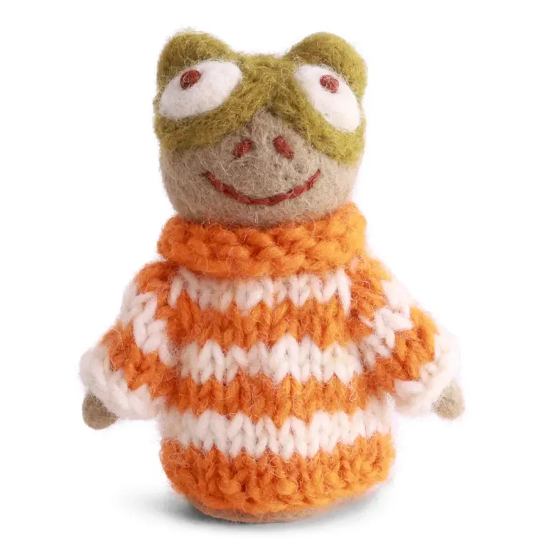 Neu! Fingerpuppe Frosch
