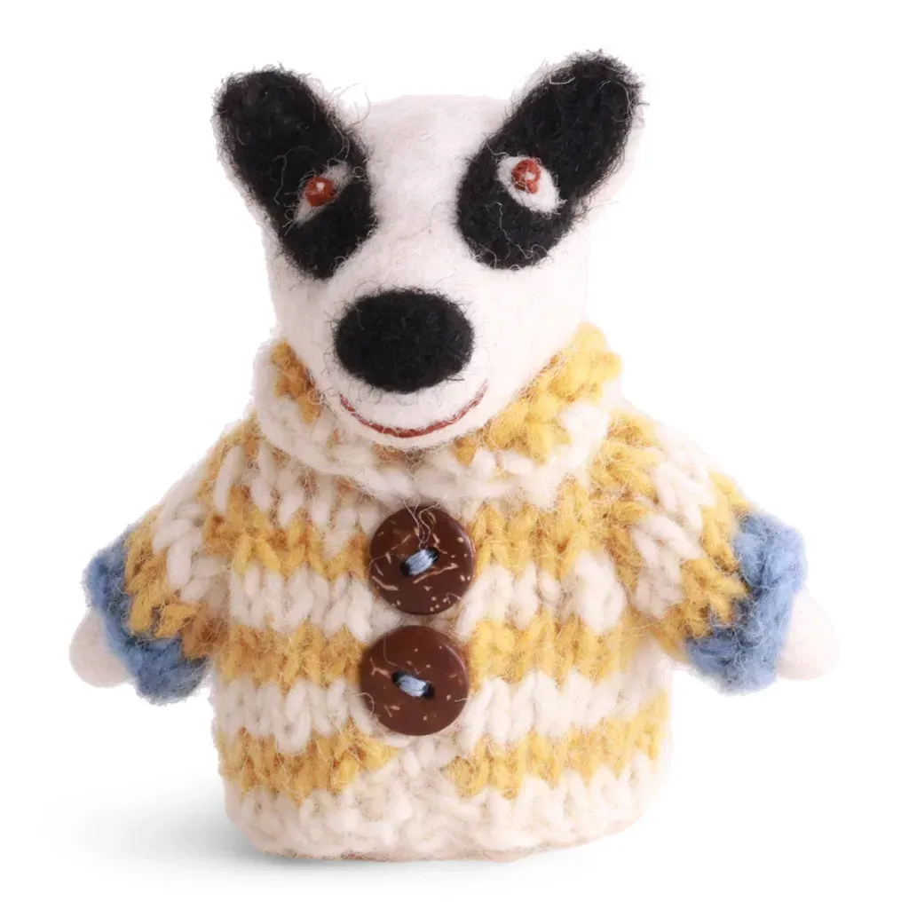 Neu! Fingerpuppe Dachs Neu! Fingerpuppe Dachs