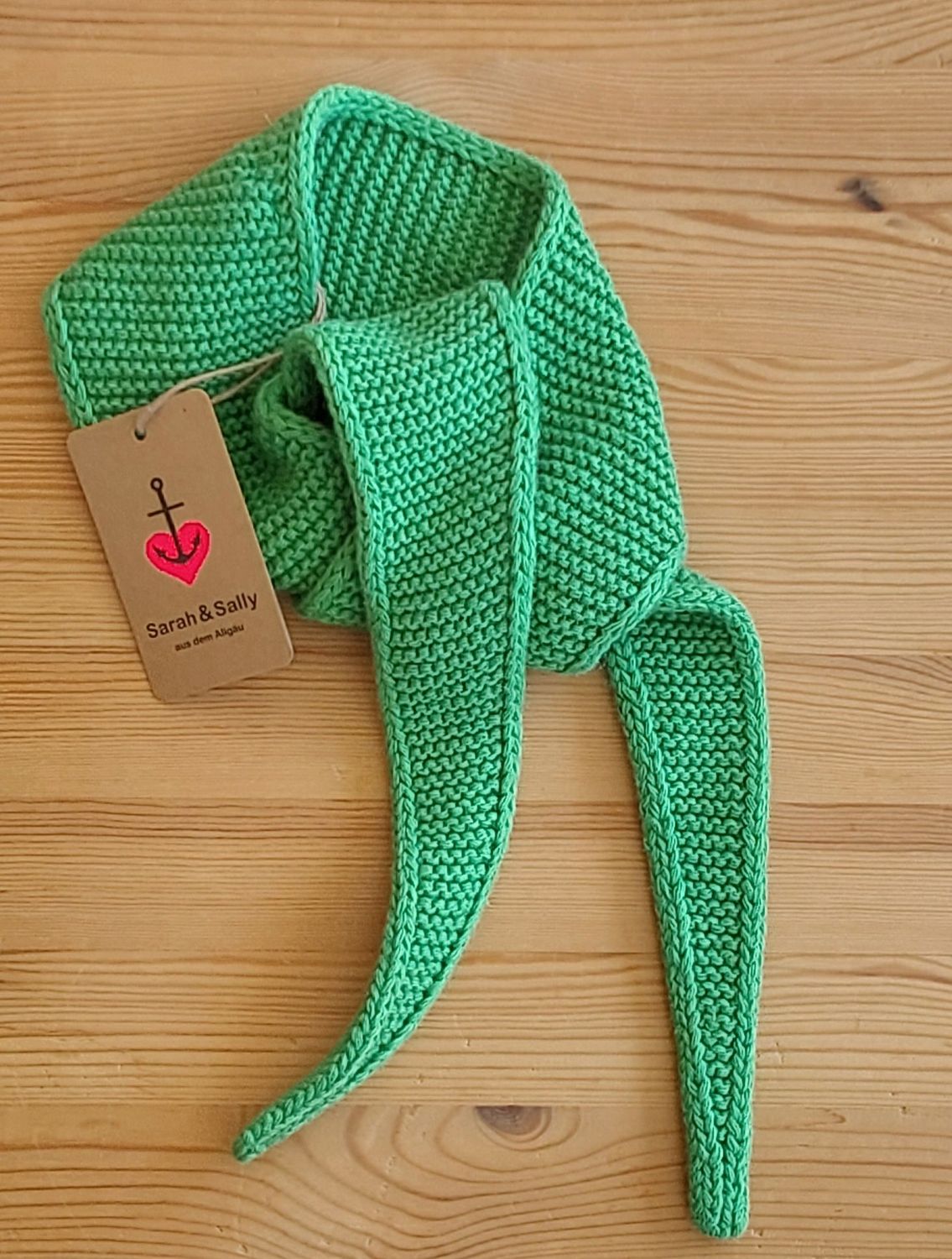 Sophie Scarf Creme Grasgrün Sophie Scarf Creme Grasgrün