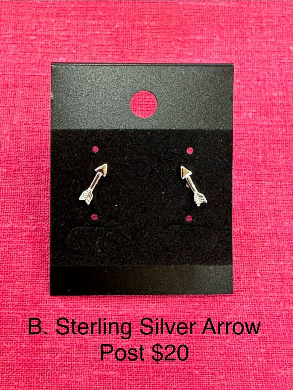 Sterling Silver Arrow Post