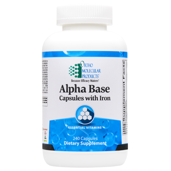 Alpha Base Capsules w/ Iron 240ct