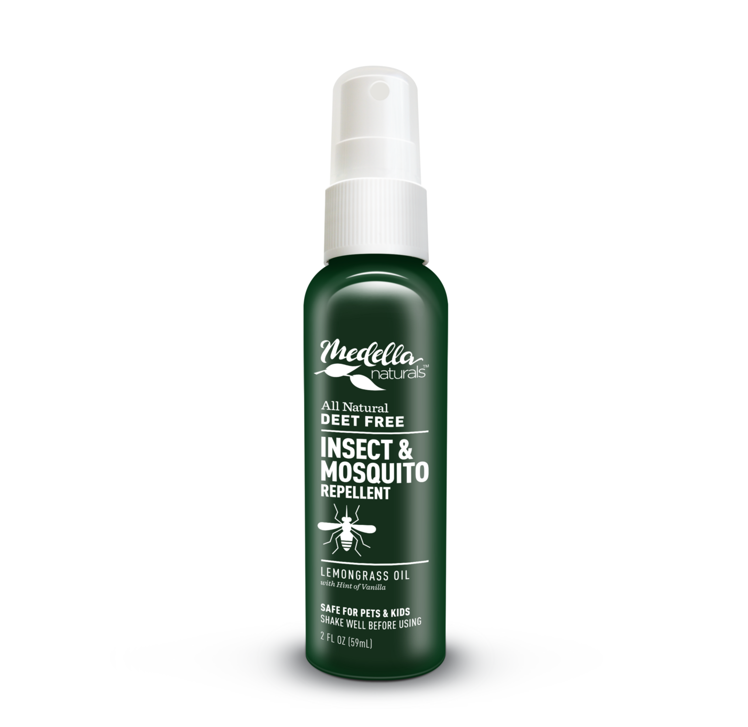 Medella Naturals All Natural, DEET Free Insect & Mosquito Repellent (2oz.)