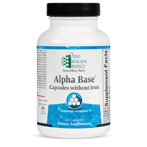 Alpha Base® Capsules without Iron 120ct Alpha Base® Capsules without Iron 120ct