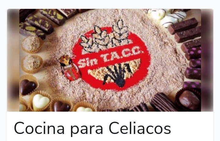 Comida SIN TACC