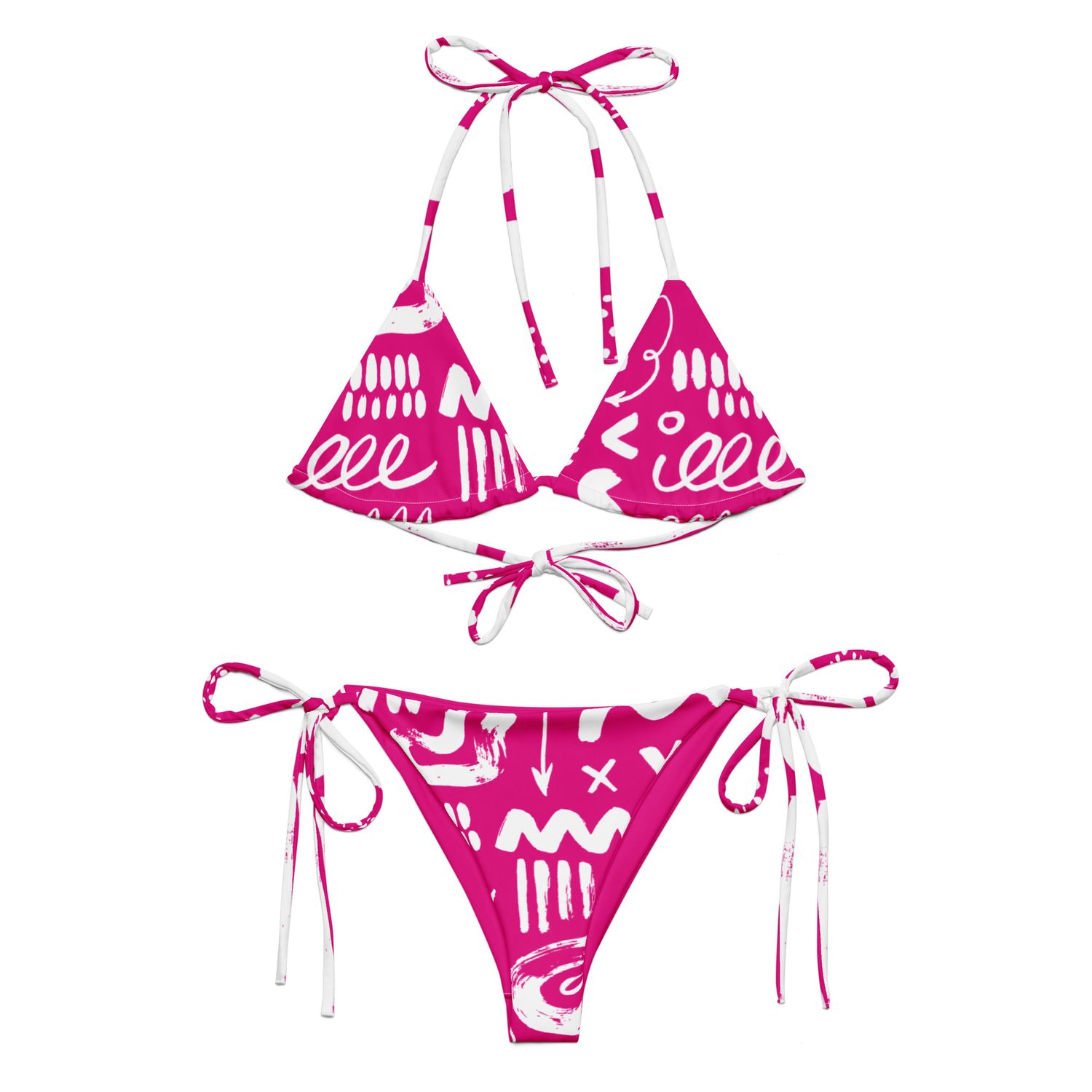 Nude &amp; Salt String Bikini