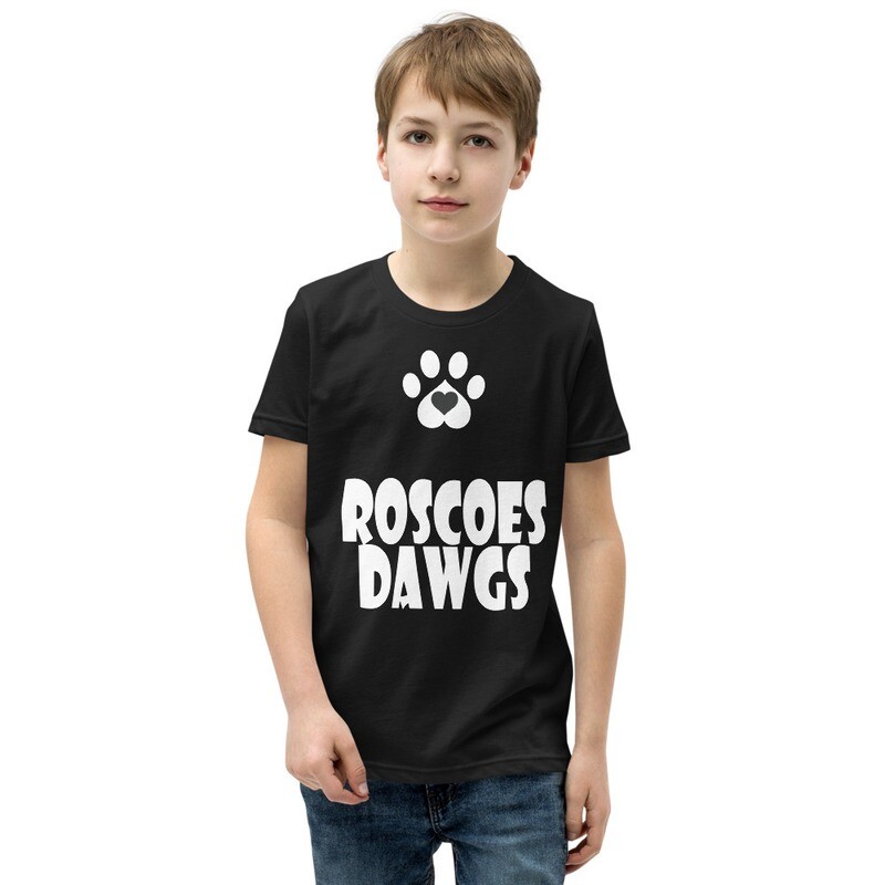 Roscoe&#39;s Dawgs Paw Kids T-Shirt