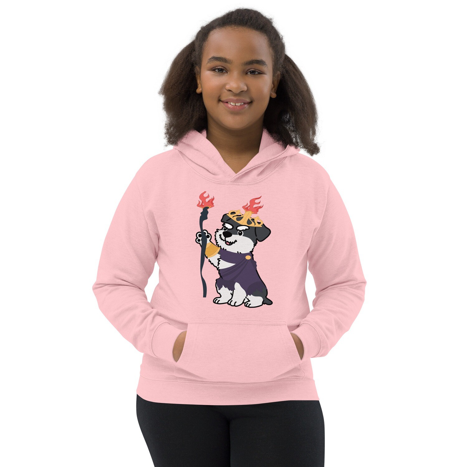 Unleash Your Inner God: Roscoe&#39;s World Hades Kids Hoodie