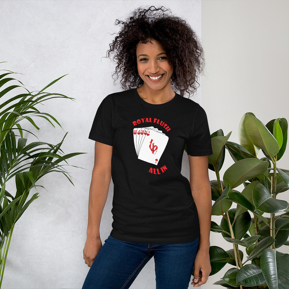 Double-Sided Vegas &amp; Royal Flush Tees