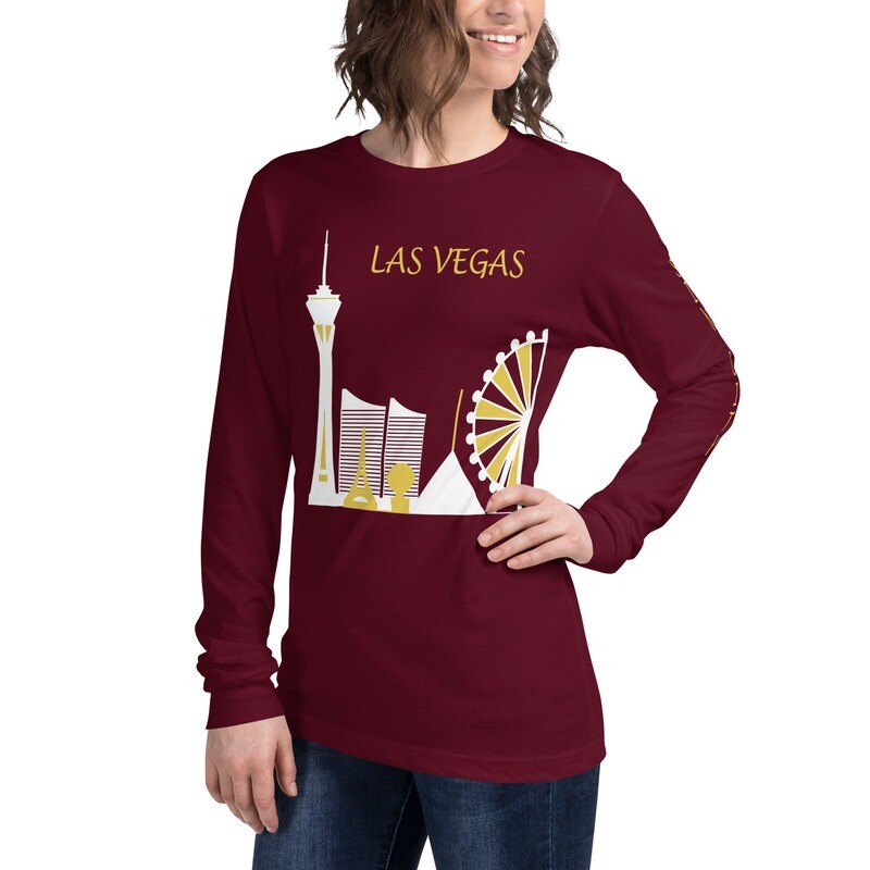 Front & Back Graphic Vegas Tee From CityScape