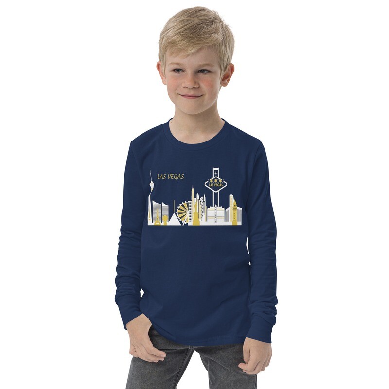 Fun Vegas T-Shirts for Kids: Long Sleeves for Cooler Days
