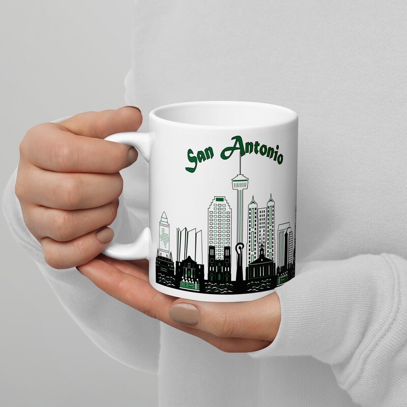 San Antonio Coffee Cup From CityScape