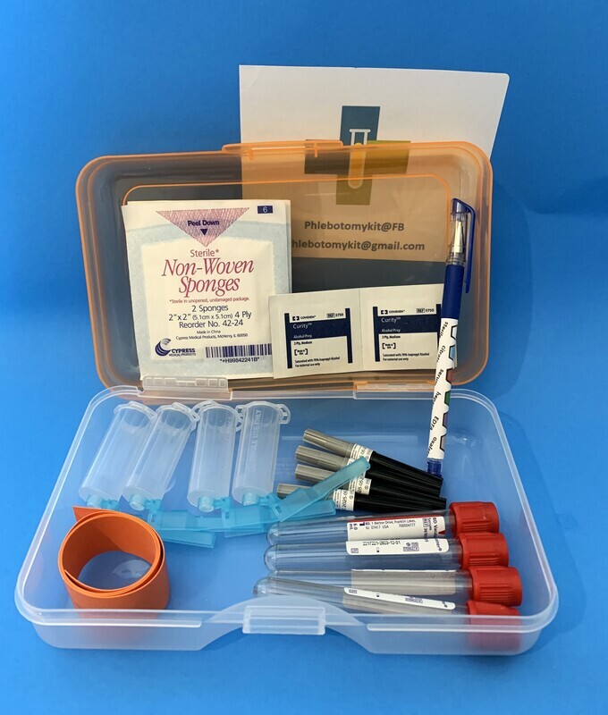 Basic Phlebotomy Kit 22g