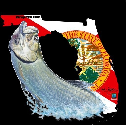 Tarpon Decal by Steve Whitlock