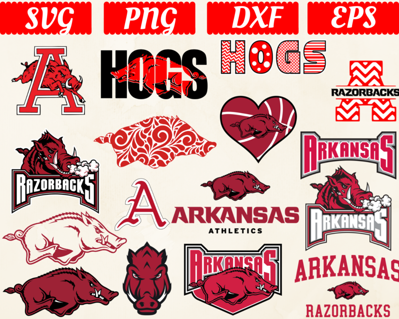 Arkansas Razorbacks, Arkansas Razorbacks Svg, Arkansas Razorbacks ...