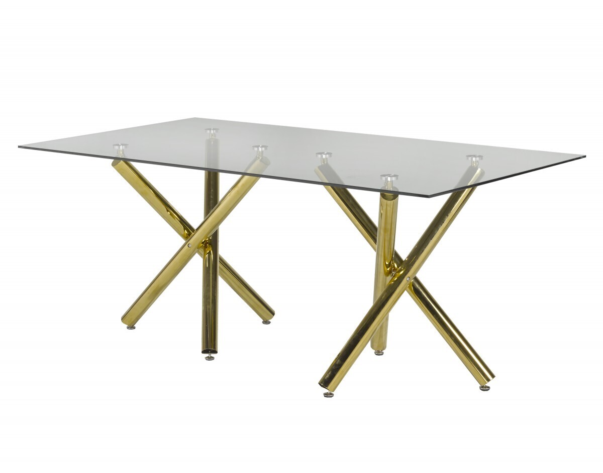 Cascade Glass Dining Table