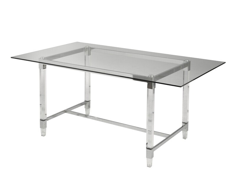 Everly Glass Dining Table